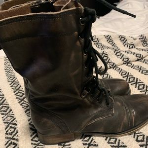 Aldo distressed boots new no box or tags